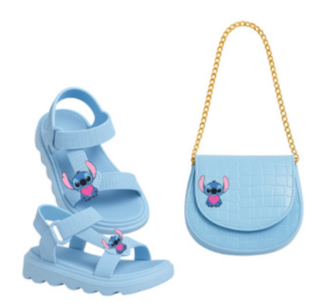 Sandália Infantil Menina Elegante Com Bolsinha Chamosa